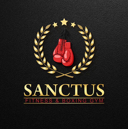 sanctus boxing fitness gym brighouse logo